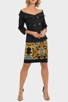  Reversible Gucci Print Skirt