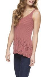  Scalopped Sweater Tank