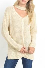  Choker Knit Sweater