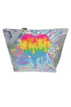  Halographic Heart Bag