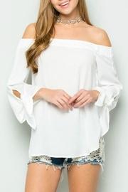  Tie-sleeve Off-shoulder White-must-have