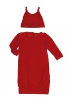  Crimson Gown & Hat-set