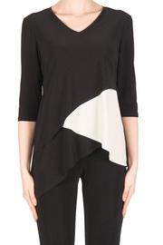  Asymmetrical Black/white Top