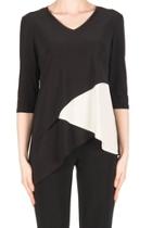  Asymmetrical Black/white Top