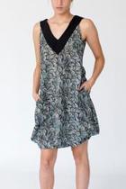  V Neckline Dress