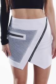  Asymmetric Mesh Skirt