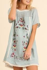  Bohemian Embroidery Dress