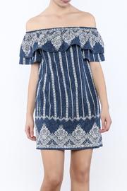 Tiered Off Shoulder Dress