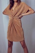  Copper Slinky Dress