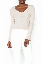  Long Sleeve Crop Sweatshirt