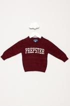  Maroon Prepster Sweater