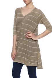  Striped Tunic Tee