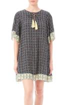  Tassel Tie Dress