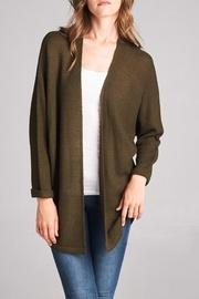  Olive Green Cardigan