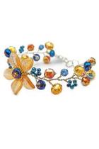 Amber Flowers Bracelet