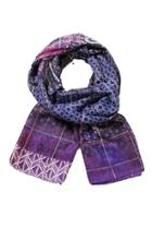  Boho Purple Scarf