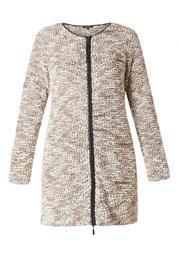  Cardigan With Zipper