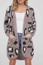  Leopard Cozy Cardigan