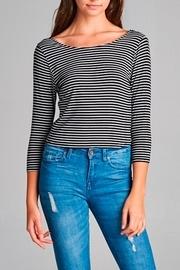  Cropped Tank Stripes