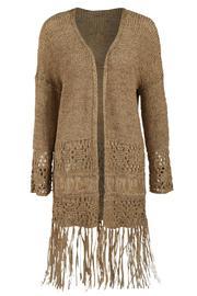  Bohemian Fringed Cardigan