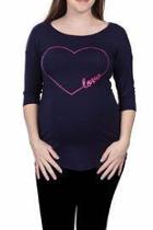  Love Heart Graphic Top