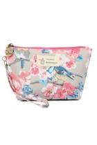  Flowers-and-birds Wristlet-cosmetic-bags
