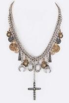  Mix Charms Statement-necklace