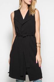  Belted Sleeveless Duster