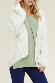  Cream Chunky Cardigan