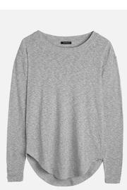  Curved Hem Sweater