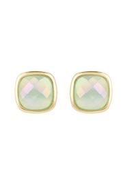  Pearlized Chalcedony Studs