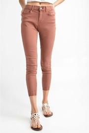  Cut-edge Stretch Jeggings