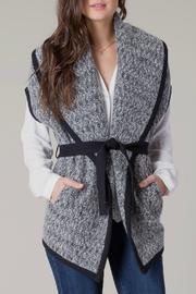  Tie-waist Sweater Vest