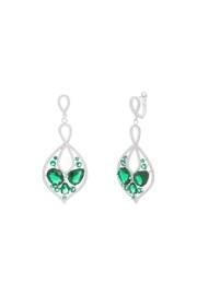  Green Statement Earrings