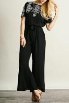  Jumpsuit With Embroidery