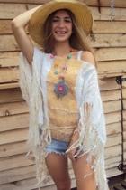 Poncho Luxury Sequins
