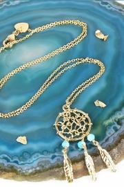  Turquiose Dreamcatcher Necklace