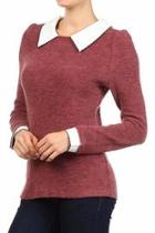 Collared Sweater