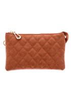  Quilted Tan Crossbody