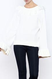  Flower Cuff Sweatshirt