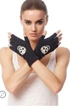  Skull Fingerless Gloves