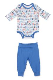  Globetrotter Modal Magnetic Onesie/harem Pant