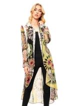  Patchwork Floral Duster