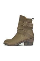  Leather Smoke Bootie