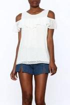  White Dotted Top