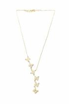  Butterfly Lariat Necklace