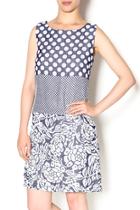  Multicolor Print Shift Dress