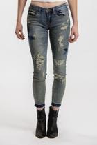  Lila Skinny Jeans