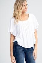  Flared Wing Top