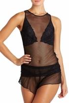  Illusion Mesh Camisole
